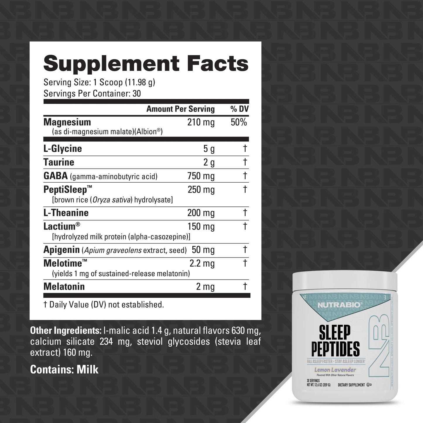Nutrabio Sleep Peptides
