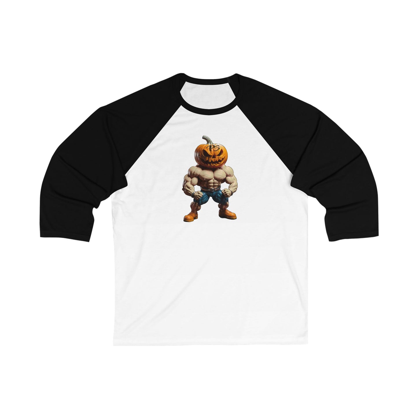 Jacked O Lantern 3/4 Baseball Tee