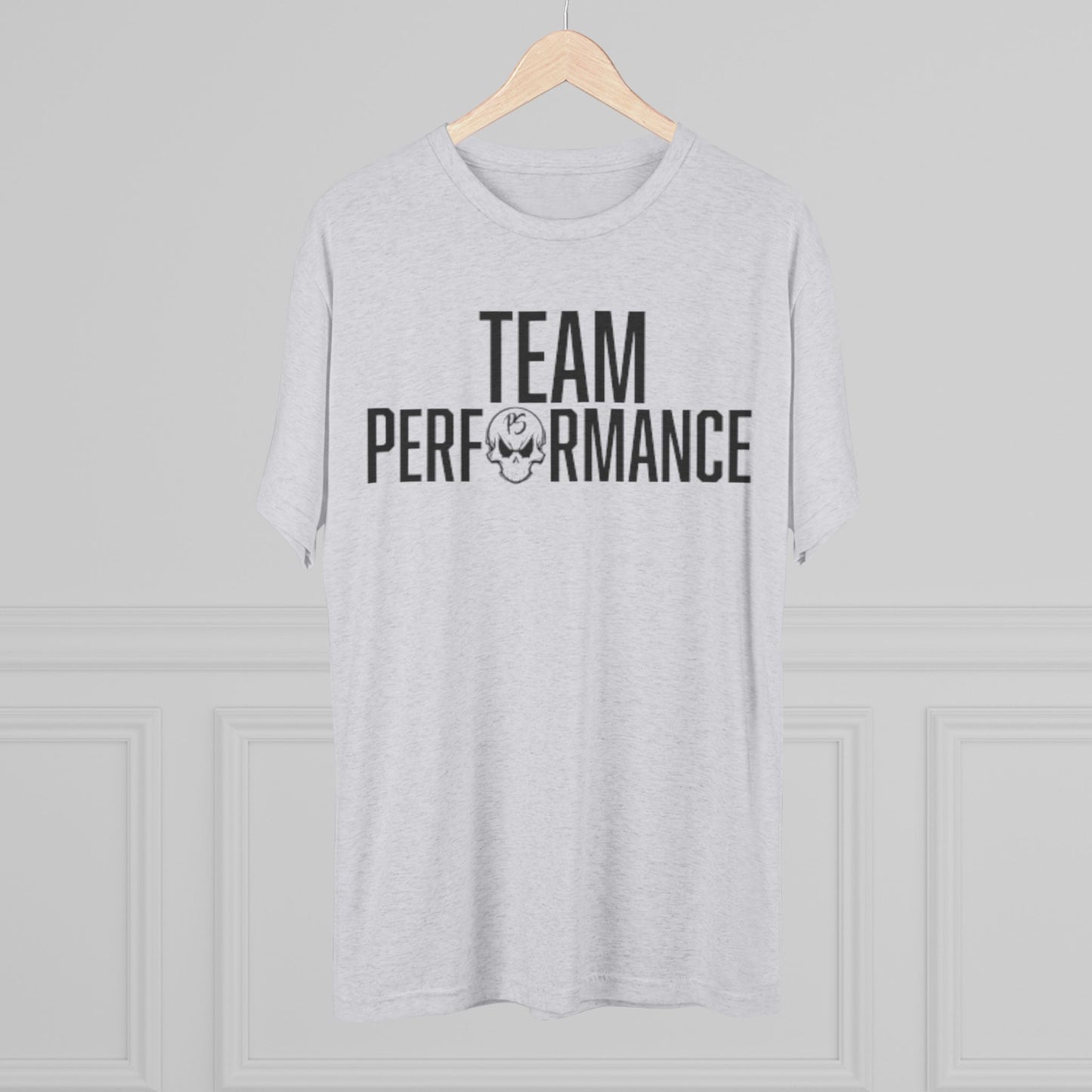 Team Performance Unisex Tri-Blend Crew Tee | Fitness Shirt, Sporty Apparel, Athletic Wear, Team Spirit Tee, Motivational Shirt