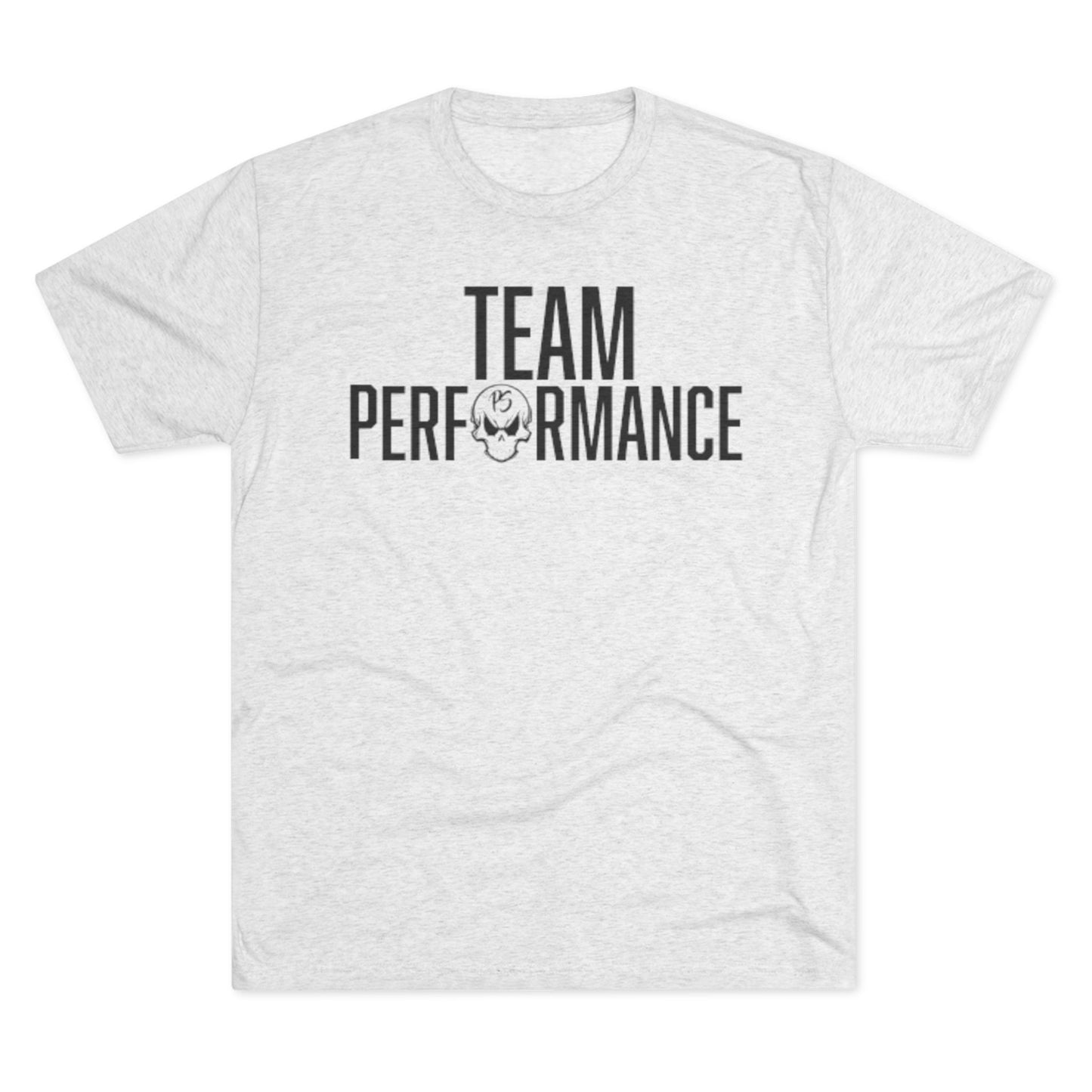 Team Performance Unisex Tri-Blend Crew Tee | Fitness Shirt, Sporty Apparel, Athletic Wear, Team Spirit Tee, Motivational Shirt