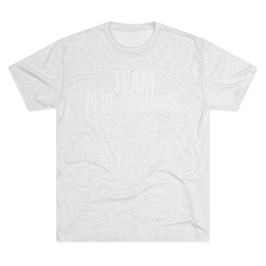 Team Performance Unisex Tri-Blend Crew Tee