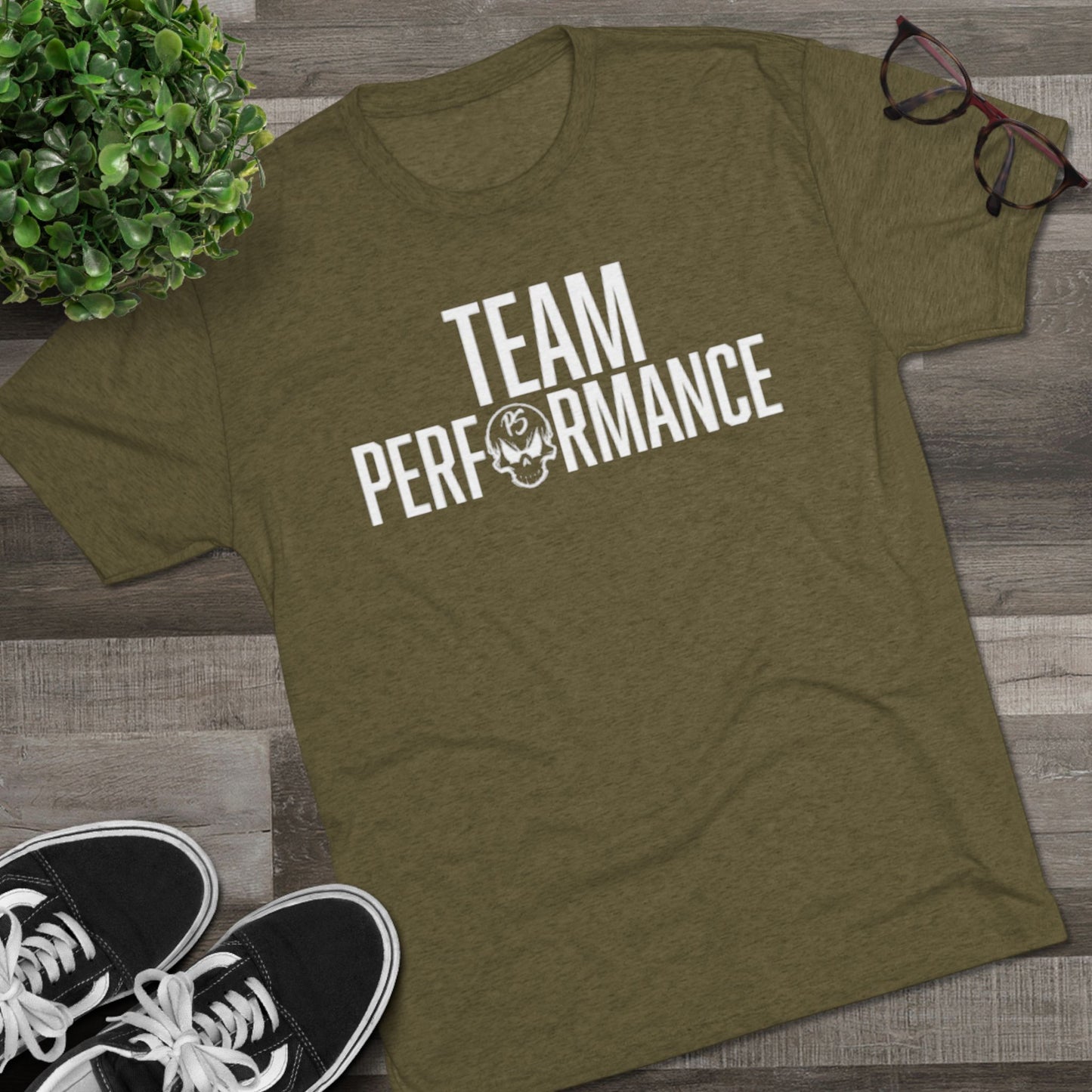 Team Performance Unisex Tri-Blend Crew Tee