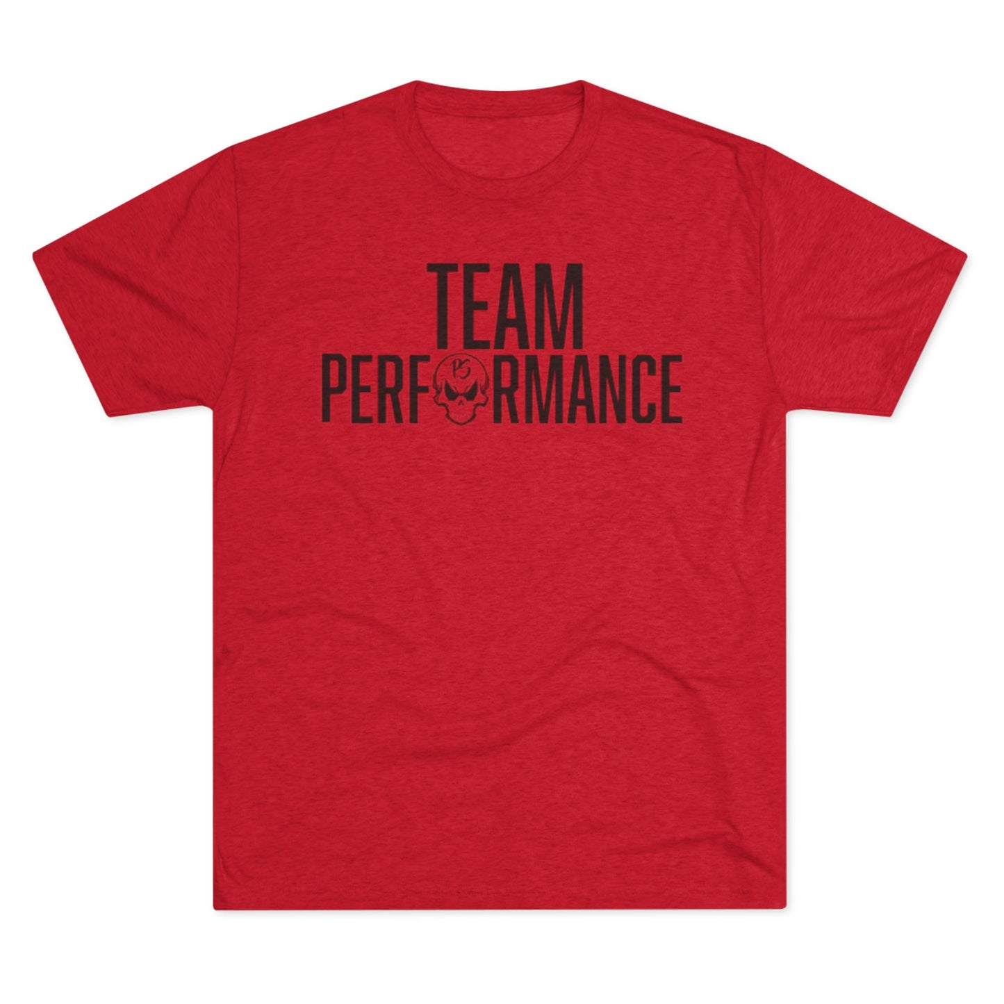 Team Performance Unisex Tri-Blend Crew Tee | Fitness Shirt, Sporty Apparel, Athletic Wear, Team Spirit Tee, Motivational Shirt