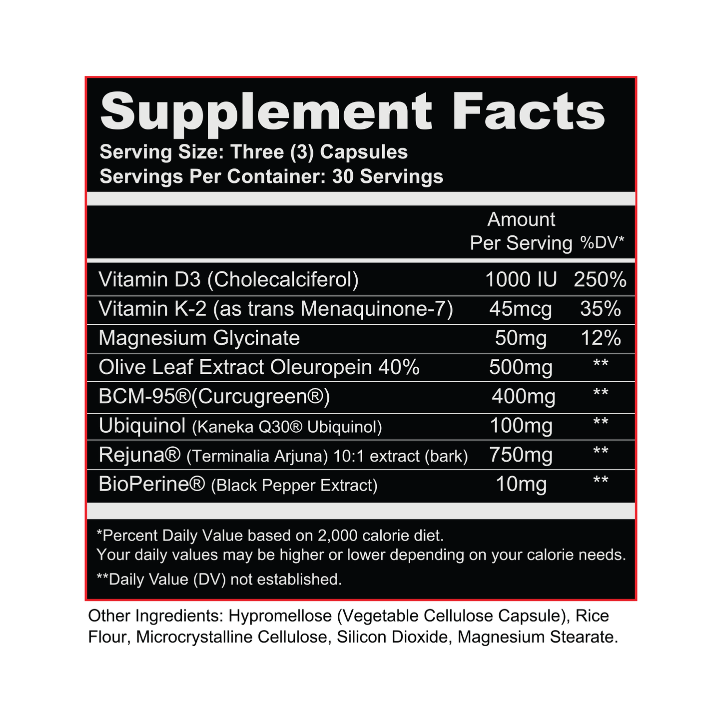 Performance Heart+ Cardiovascular Support 90caps