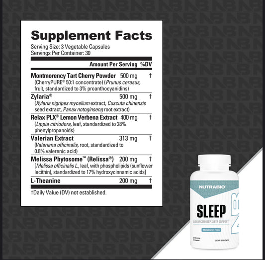 NutraBio Sleep