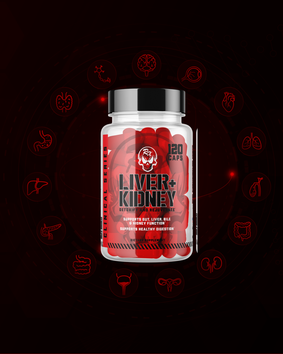 Performance Liver-Kidney Suport 120caps