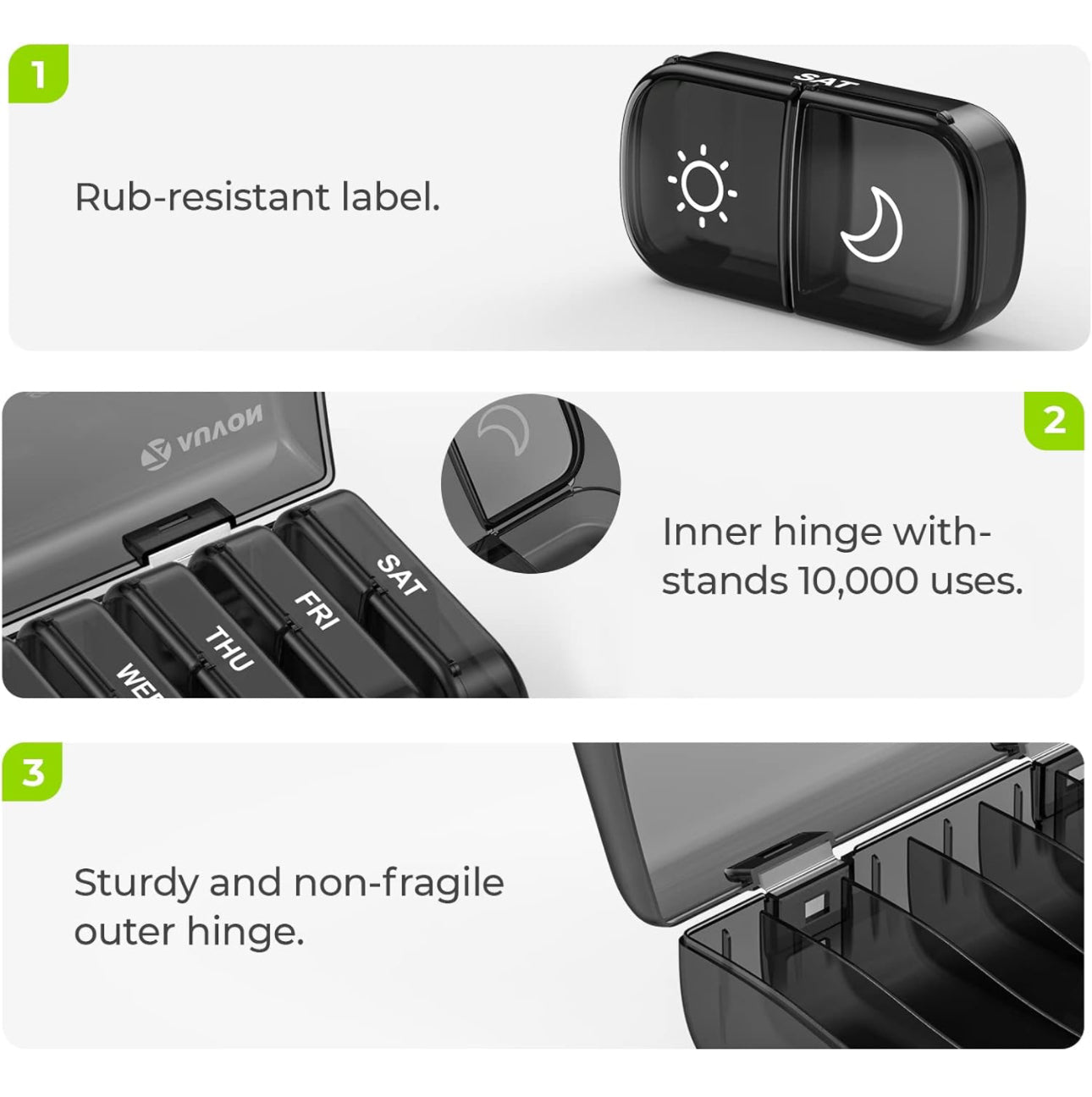 7 Day Pill Organizer