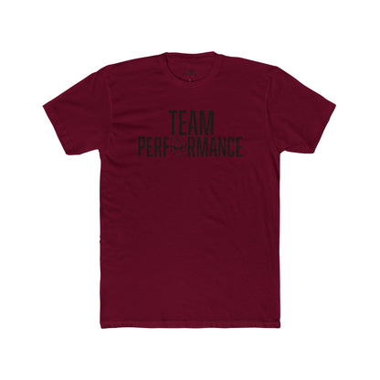 Team Performance Unisex Cotton Crew Tee