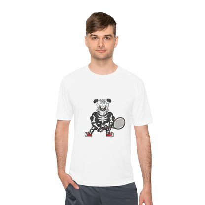 Skully Tennis Player Tee – Moisture Wicking Sports T-Shirt