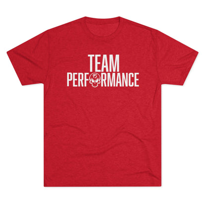 Team Performance Unisex Tri-Blend Crew Tee