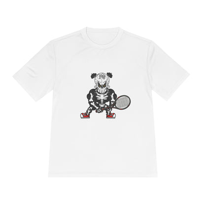 Skully Tennis Player Tee – Moisture Wicking Sports T-Shirt