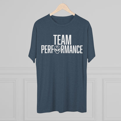 Team Performance Unisex Tri-Blend Crew Tee