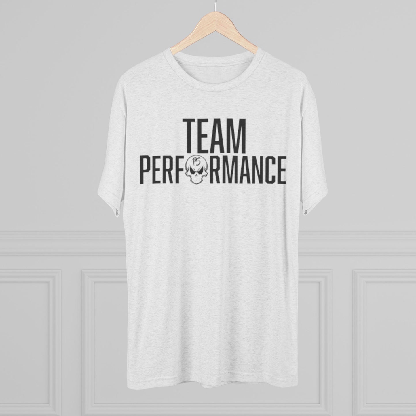 Team Performance Unisex Tri-Blend Crew Tee | Fitness Shirt, Sporty Apparel, Athletic Wear, Team Spirit Tee, Motivational Shirt