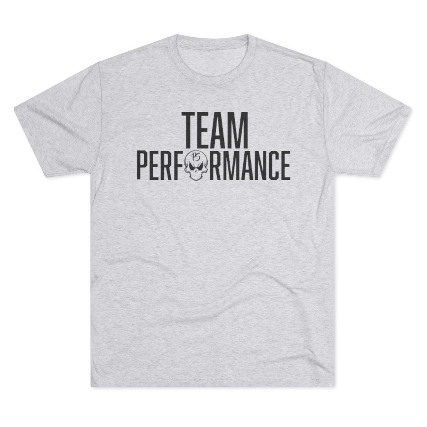 Team Performance Unisex Tri-Blend Crew Tee | Fitness Shirt, Sporty Apparel, Athletic Wear, Team Spirit Tee, Motivational Shirt