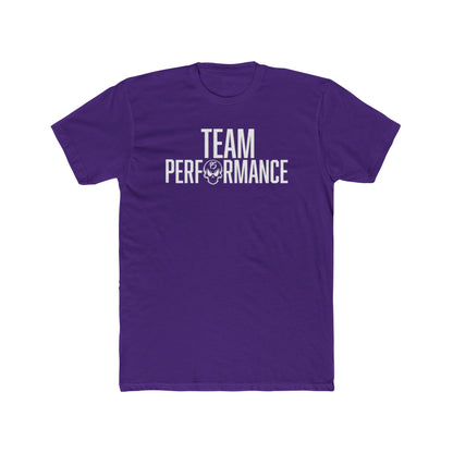 Team Performance Unisex Cotton Crew Tee