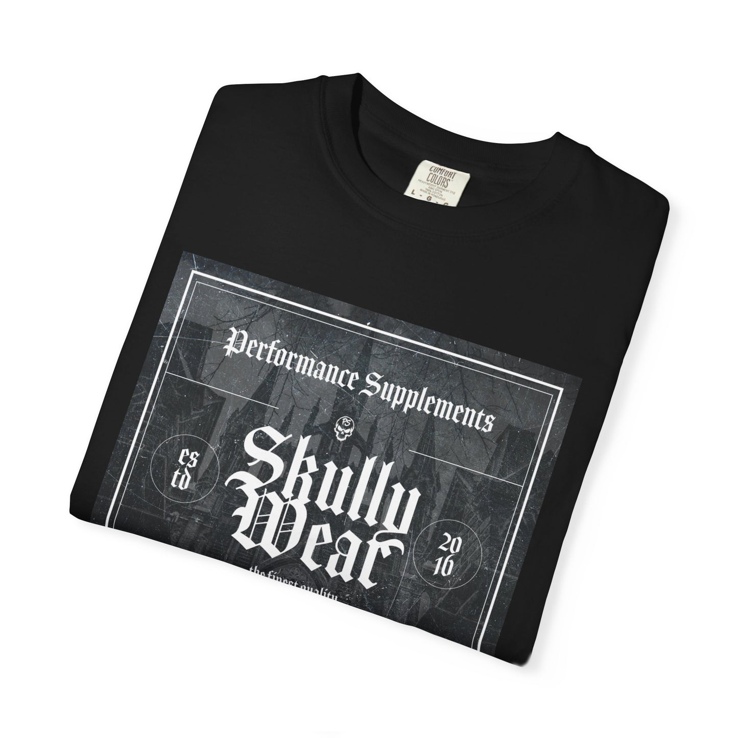 Skully Wear Vintage Skull Graphic T-Shirt