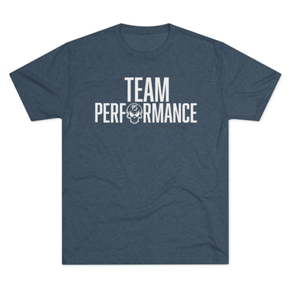 Team Performance Unisex Tri-Blend Crew Tee