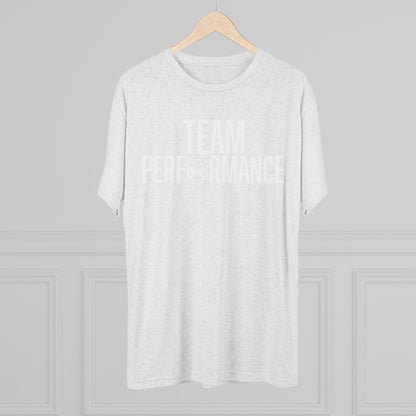 Team Performance Unisex Tri-Blend Crew Tee