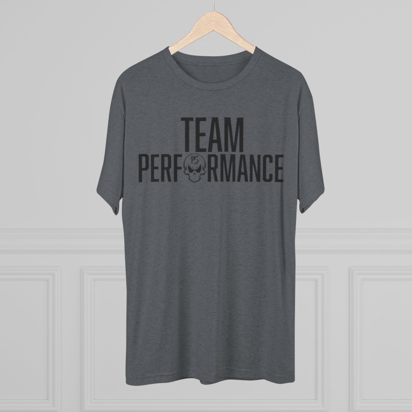 Team Performance Unisex Tri-Blend Crew Tee | Fitness Shirt, Sporty Apparel, Athletic Wear, Team Spirit Tee, Motivational Shirt