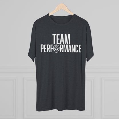 Team Performance Unisex Tri-Blend Crew Tee