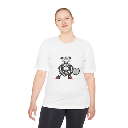 Skully Tennis Player Tee – Moisture Wicking Sports T-Shirt