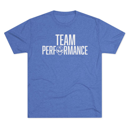 Team Performance Unisex Tri-Blend Crew Tee