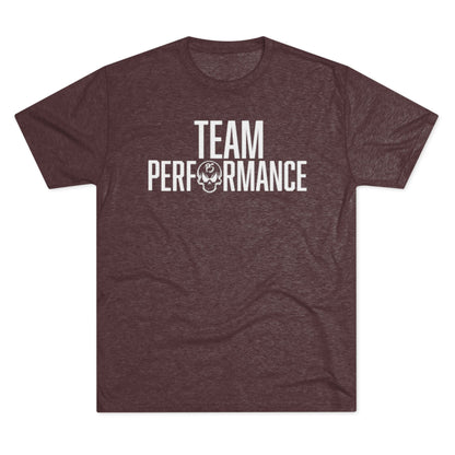 Team Performance Unisex Tri-Blend Crew Tee