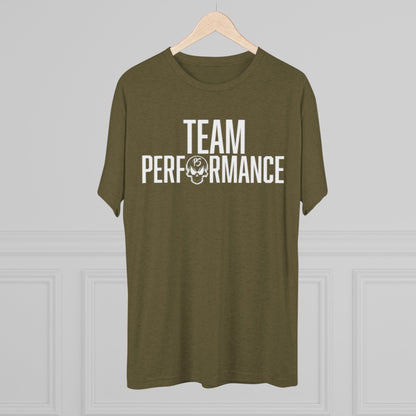 Team Performance Unisex Tri-Blend Crew Tee