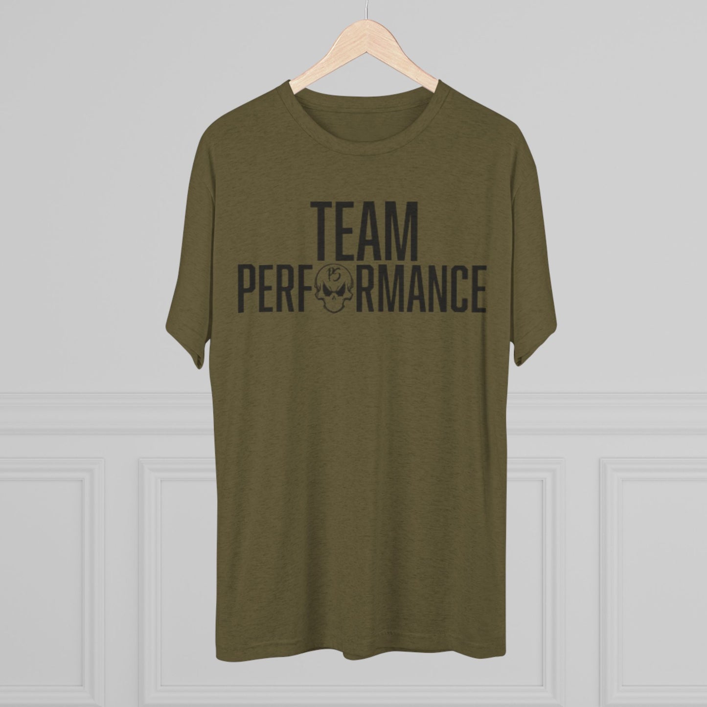Team Performance Unisex Tri-Blend Crew Tee | Fitness Shirt, Sporty Apparel, Athletic Wear, Team Spirit Tee, Motivational Shirt