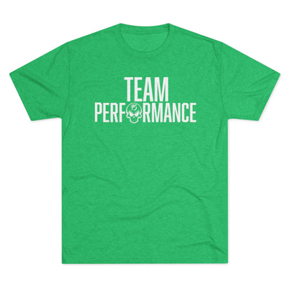 Team Performance Unisex Tri-Blend Crew Tee