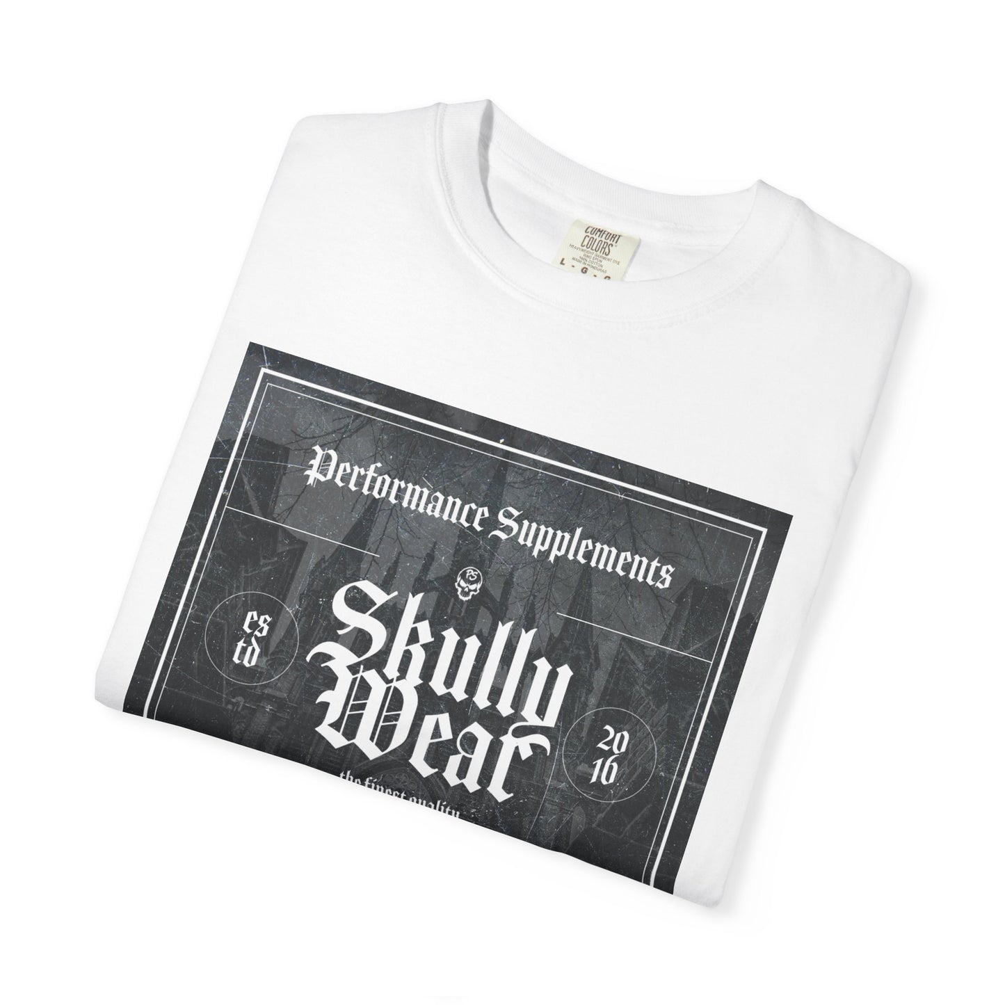 Skully Wear Vintage Skull Graphic T-Shirt