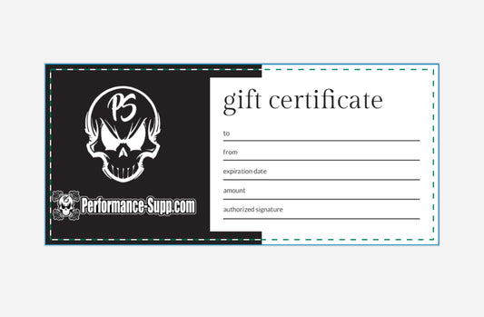 Performance Gift Cards