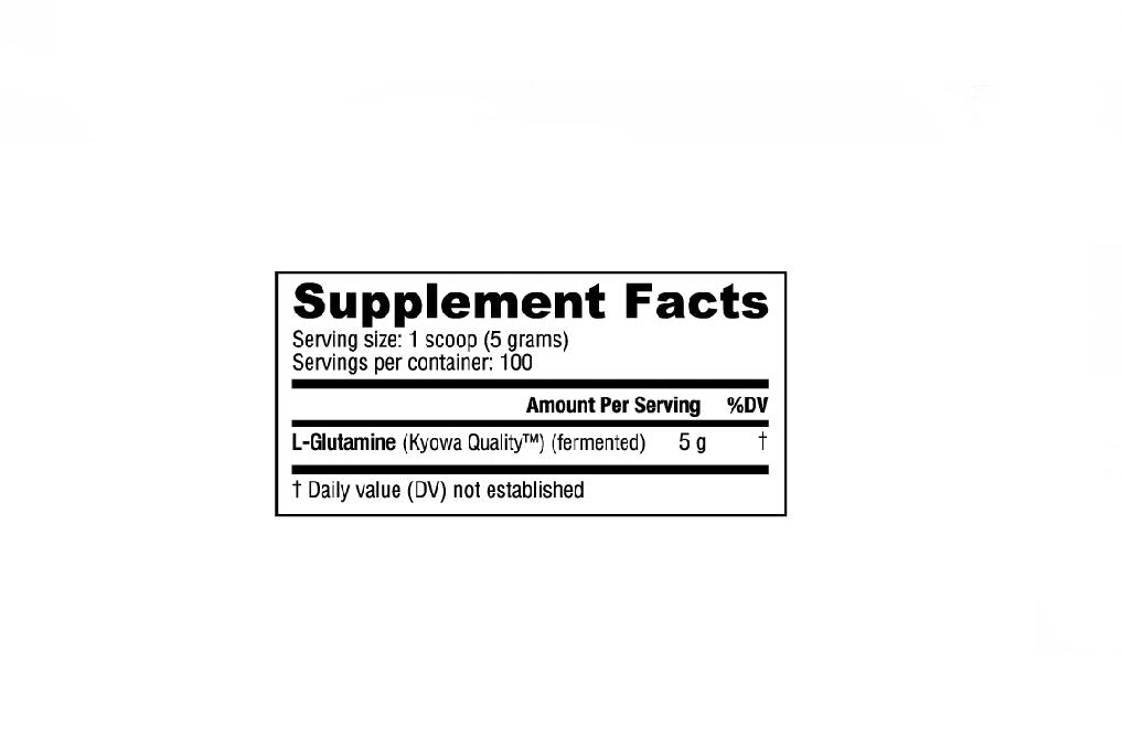 NutraBio Glutamine