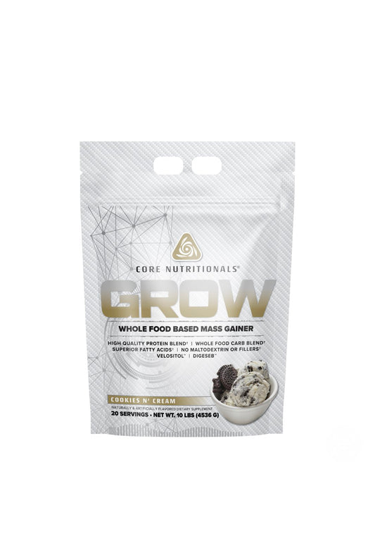 Core Nutritionals: GROW Whole Food Based Mass Gainer