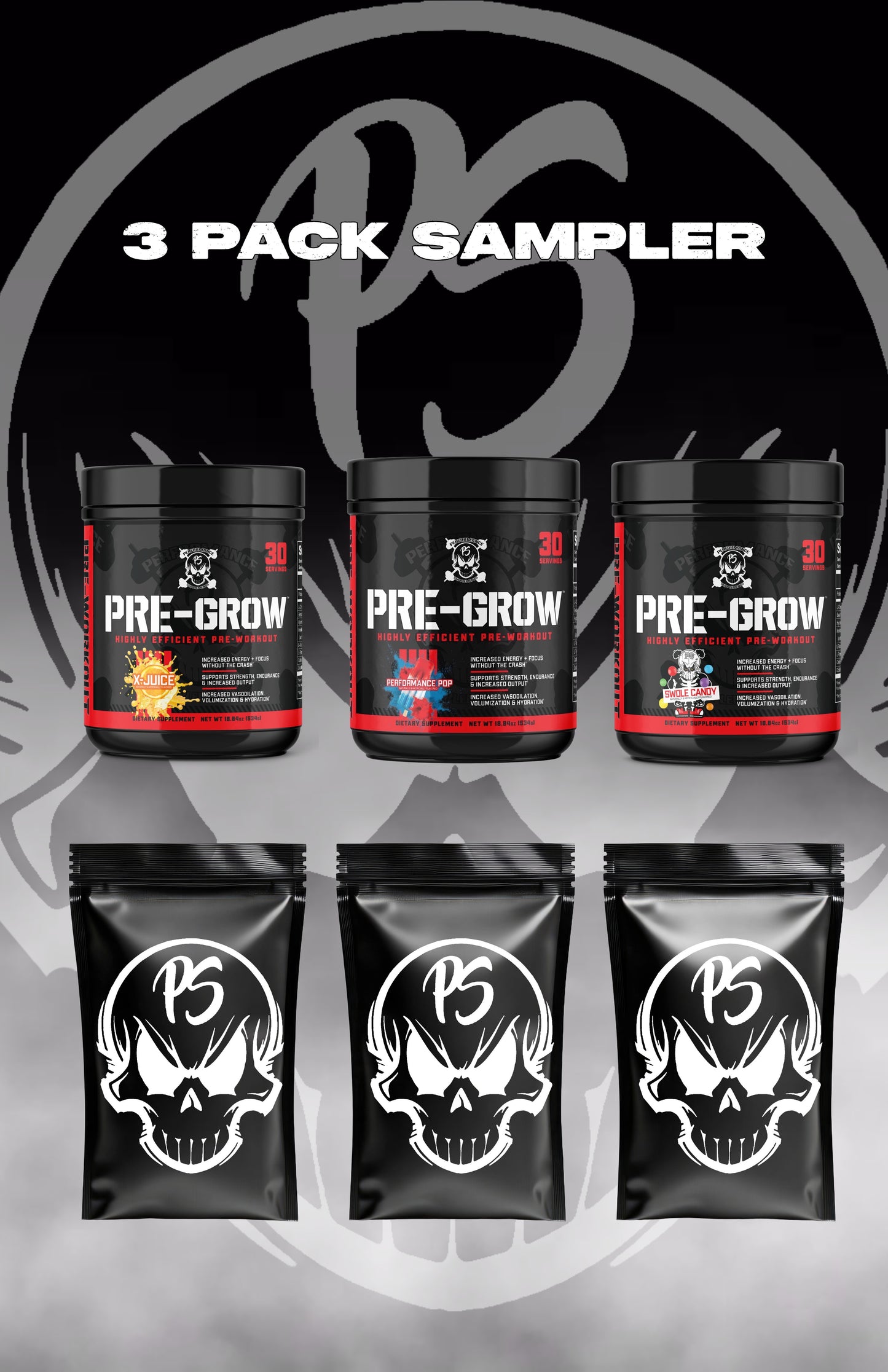 Pre-Grow 3 Pack Sampler