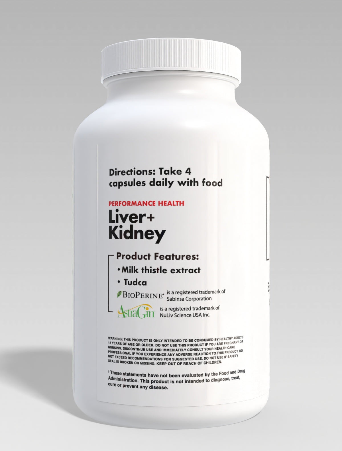 Performance Liver+ Kidney Support 120caps