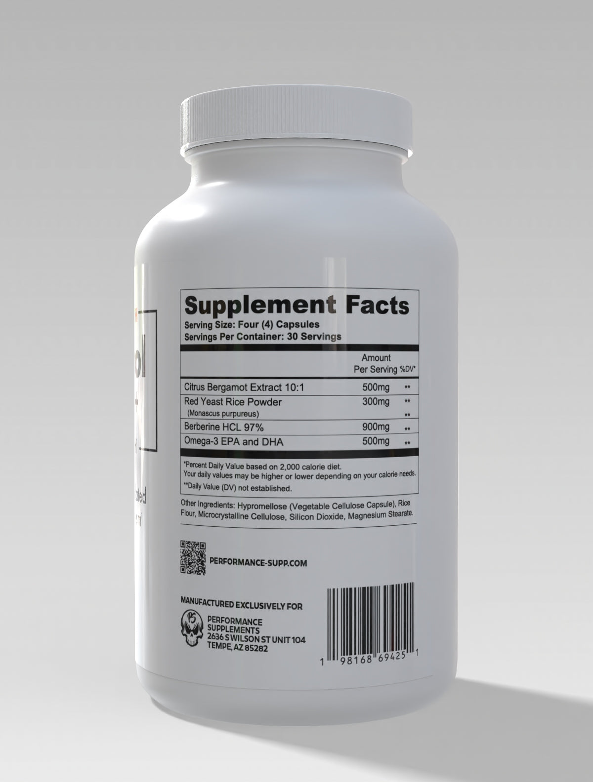 Performance Cholesterol Support 120caps