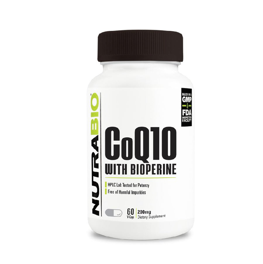 NutraBio CoQ10 200mg 60 Capsules