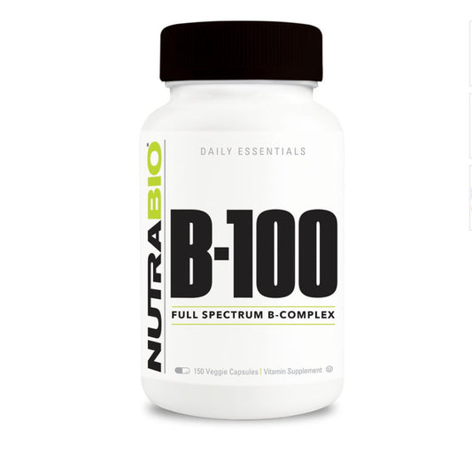 NutraBio Vitamin B-100 Complex