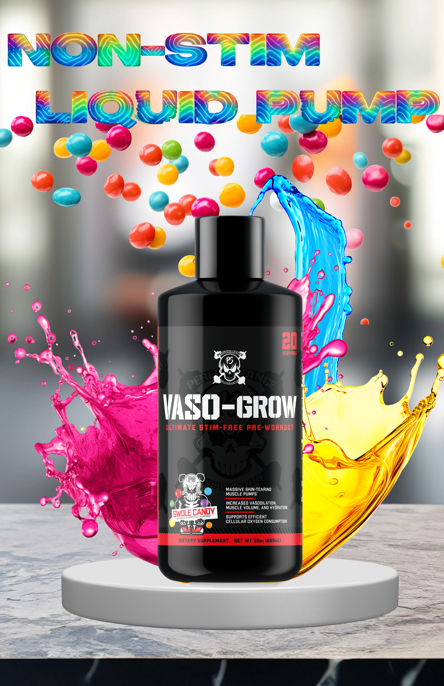 Vaso-Grow Pump Liquid: Swole Candy