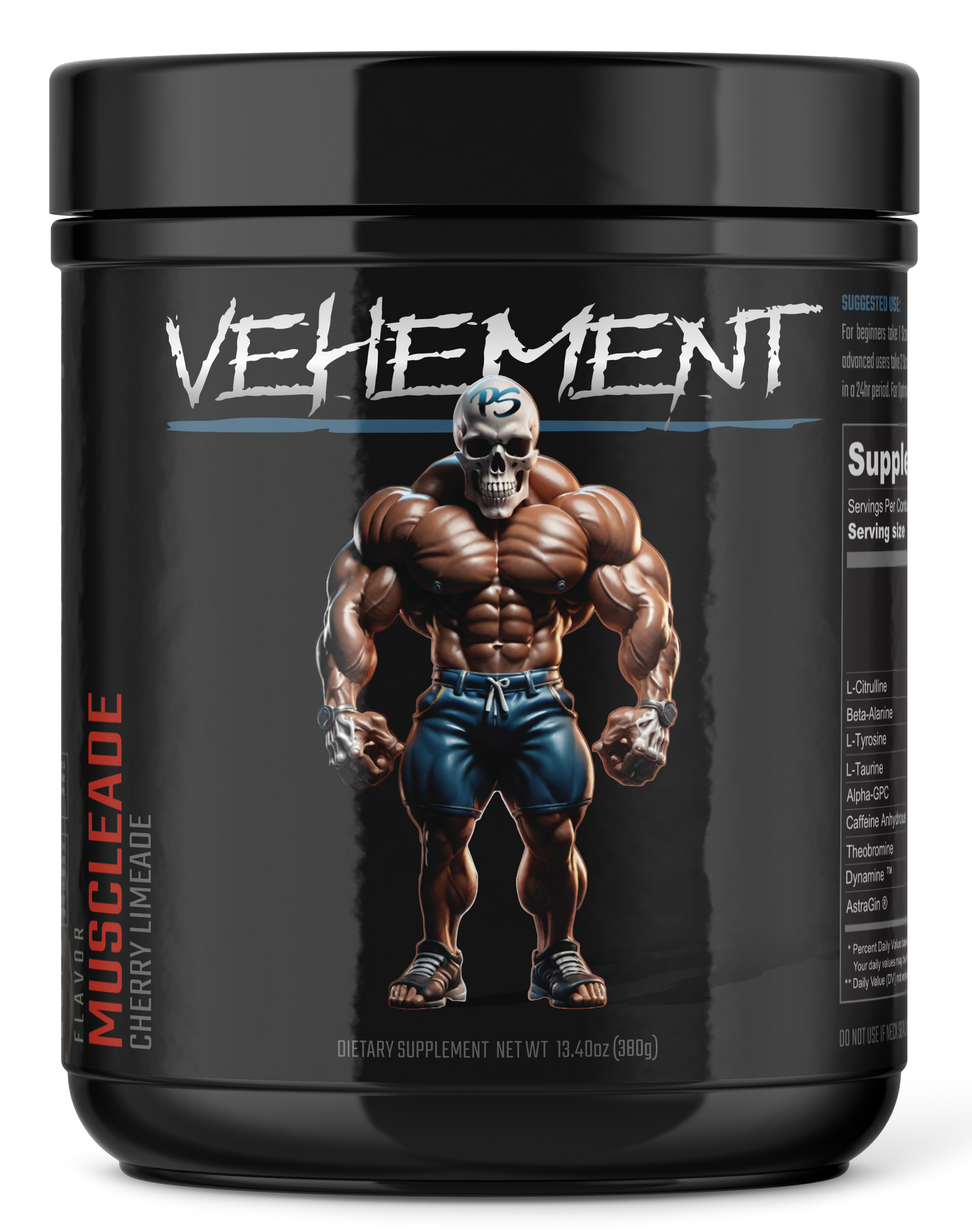 Vehement Pre-Workout: Muscleade